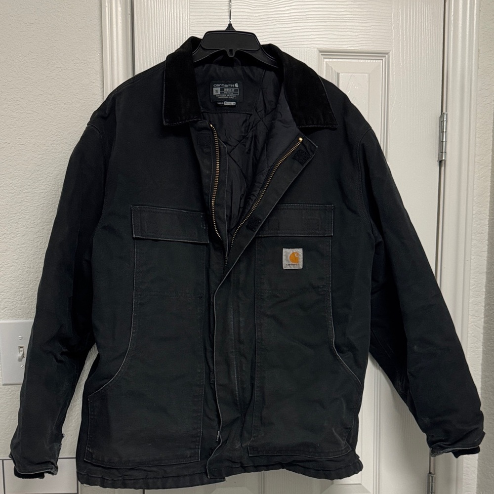 Carhartt Men's Black Military Jacket